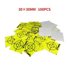 100PCS Green Reflective Sheet 20/30/40/50/60MM Reflector Target Tape Surveying