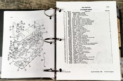 Case 1294 Tractor Service Manual Parts Catalog Repair Shop Set Workshop Book