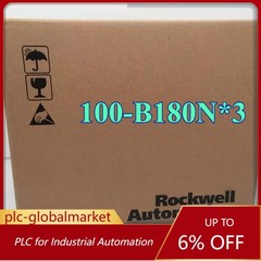 New Allen Bradley 100-B180N*3 Contactor Type 110/120V Coil 3P 180A US Free Tax