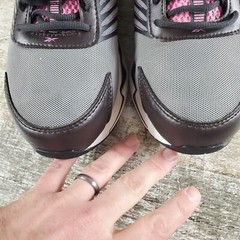 Reebok Zig Elusion Heritage Womens Work Shoes Sz 10 W Dark Brown Composite Toe