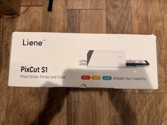Liene DHP700W#US1 PixCut S1 Photo Sticker Printer and Cutter White Retail