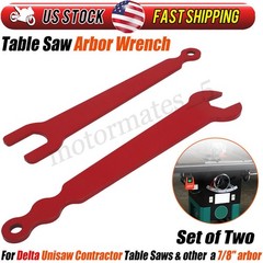 For Delta Unisaw / Contractor Table Saw Wrench Fits Other Saws with a 7/8″ Arbor