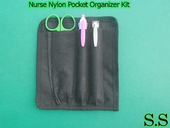 Nurse Nylon Pocket Organizer Kit – Green Color Royal