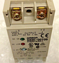 NEW, OMRON CORPORATION S82K-00705 POWER SUPPLY, FREE SHIPPING