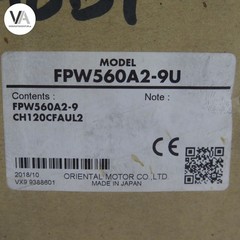 Oriental Motor FPW560A2-9 Gear Motor 100V 1.16/1.17A 1200/1450r/min