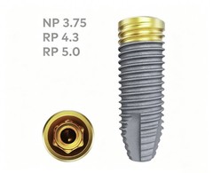 Dental Healing Abutment Fits Nobel Biocare Conical Connection NP RP All Platform