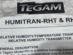Tegam RHT-20C Humidity & Temperature Transmitter