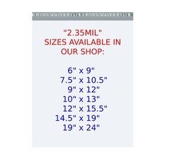 KSK Packaging 12″ x 15.5″ Plain Poly Mailers Shipping Envelopes 2.35MIL