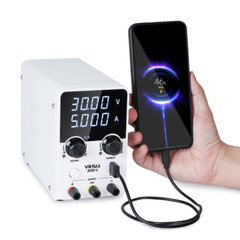 YIHUA 305D-V DC Power Supply 0-30V 0-5A Adjustable Digital Lab Bench Supply
