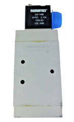 Numatics L22BA452BG00061 Pneumatic Valve Block w/226-749B Coil 24VDC