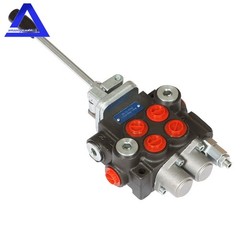 2 Spool 11GPM Hydraulic Control Valve Double Acting Tractor Loader W/Joystick