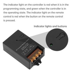 12-72V 30A DC Motor Reversing Switch, Linear Actuator Forward Reverse Controller