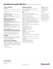 IDP-FIRE-CO-W Farenhyt Honeywell Advanced Multi-Criteria Det. White