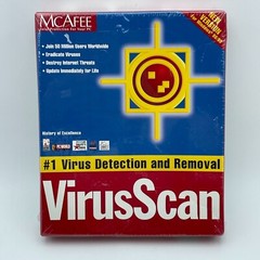 MCAFEE VirusScan VSF CD01 NA 400 CD 600 Windows 98 95 Software Sealed