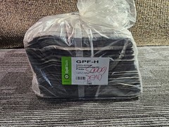 (QTY 100) Spilltech GPF-H Sorbent Pad, 15 In X 18 In, Universal Pads Gray