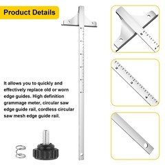Circular Saw Edge Guide For DC390K DW936 DC300 DC310 DCS391B DCS393 381091-00