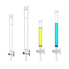 13*200mm – 20*300mm Glass Chromatography Columns Chemistry Laboratory Labware