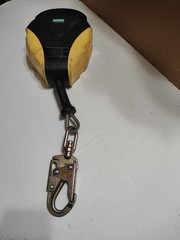 MSA 10119507 Workman 30′ Ft Self Retracting Lanyard Lifelines Steel Cable