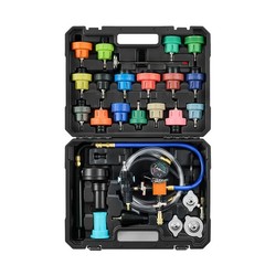 47Pc Radiator Coolant Pressure Vacuum Tester Refill Kit Universal Fit Tool