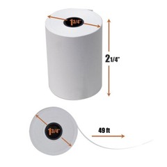 50 Rolls 2 1/4″ x 50′ Cash Register Credit Card Thermal Papers POS Receipt Blank