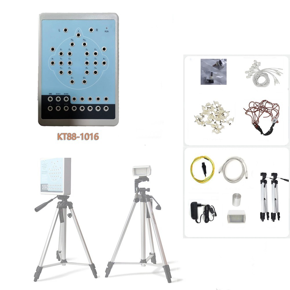 CONTEC KT88-1016 16 Channel EEG Digital Brain Mapping Electric Activity Software
