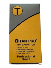 Titan Pro TRCFD255 Dual Motor Run Capacitor 25+5 mfd, 440/370 vac