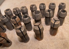 22 Bardons & Oliver turret lathe No 2 collets B & O and more machinist tool lot