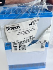 Lot of 4 Simport Scientific Cryostore T314-581 Series Storage Boxes