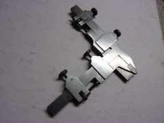 STARRETT #456-A 20-2 Pitch Gear Tooth Vernier Calipers. Carbide Tipped used