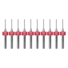 10 Pc 1/32″ (0.80mm) Solid Carbide Drill Bits Kyocera PCB CNC