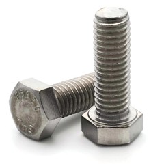Hex Bolts Tap Stainless Steel Full Thread 1/4″-20 x 1-1/2″ Qty 1,000 Bulk Box
