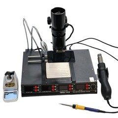 YIHUA 1000B 4-in-1 BGA Rework Station Infrared Preheater Desoldering Station