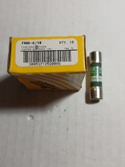 1 PC BUSS BUSSMAN FUSETRON FUSE FNM-6/10 6/10A 0.6A 250V 250VAC 125V 125VAC NEW
