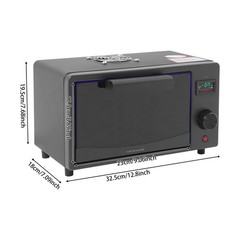 395nm 80W UV Light Curing Cabinet with Timing Control, Air Cooling UV Lamp Box