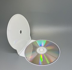 50 PCS NEW CD/DVD CLAM SHELL CASES PAKRITE CSHELL, WHITE, JS100WHITE