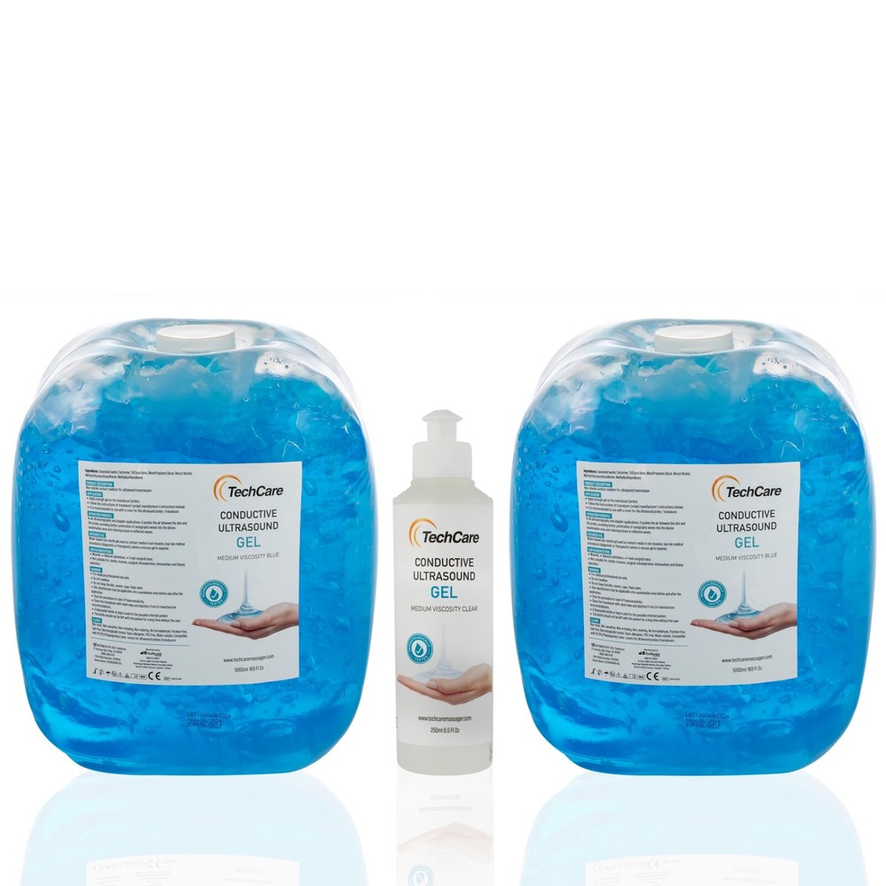 Water Based Conductive Ultrasound Gel ( Pack of 2 ) (5000 ml 160 fl oz )