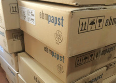 ebm-papst 4800X Axial Fan, 4000N Series AC 115V