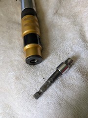 Made In USA Cleco 4Rsa-17 Screwdriver 1/4 Inch Bit Socket Ratchet Nice Impact
