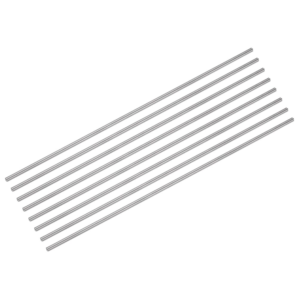 MECCANIXITY 8 Pcs Titanium Round Rod, 0.06″ Dia(1.5mm) 8″ Length GR5 Metal So…