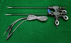 2pc Laparoscopic Bipolar Fenestrated 5mmx330mm with Cable Reusable Instruments