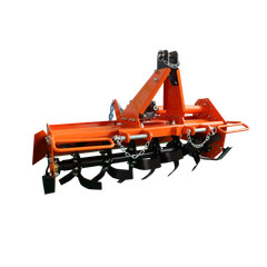 49″PTO Rotary Tiller Attachment Cat 1 Tractor 540 RPM 5″Depth Replaceable Blades