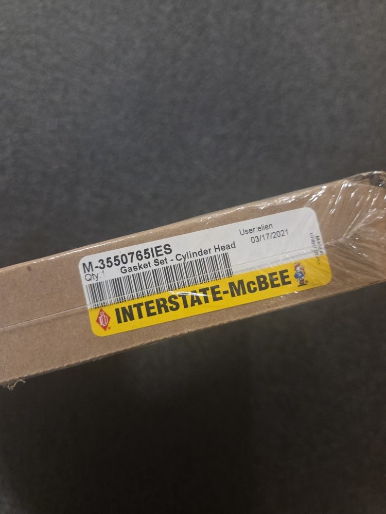 Interstate McBee M-3550765IES Gasket Set – Cylinder Head
