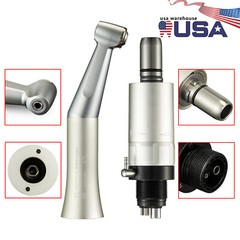 Dental Slow Low Speed Contra Angle Handpiece 4Holes Air Motor Push Fit NSK YX4