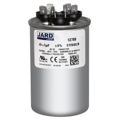45+5 uF MFD 370-440 VAC CBB65D Dual Round Run Capacitor 325P4505H37N26A5Z 12769