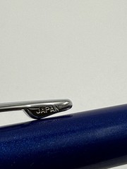 Jetstream Prime 0.7mm Ballpoint Pen Blue Barrel, Push button Made In Japan