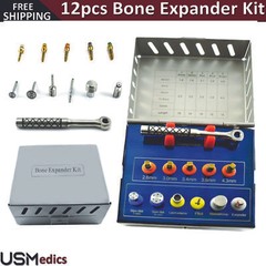 12pcs Surgical Bone Expander Kit Sinus Lift With Saw Disks Dental Implants CE