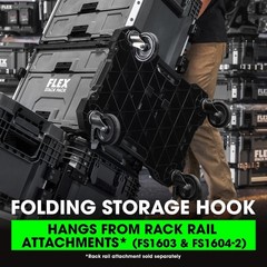Flex FS1701 Stack Pack Dolly 250 lb Capacity with 360 Casters – Brand New