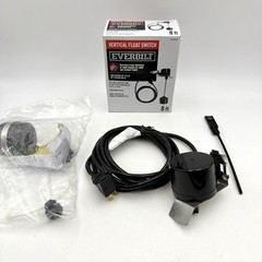 Everbilt EBPBV Vertical Float Switch for Sump Sewage Pump 8ft Piggyback Plug