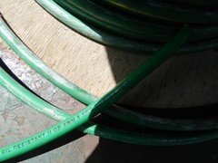 6 AWG 600 Volt Stranded Copper Building Wire Type MTW THHN THWN GREEN, Per Foot