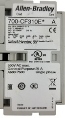 Allen-Bradley 700S-CF620EJBC Safety Contactor 10A 24Vdc 8Poles 6NO/2NC NEW